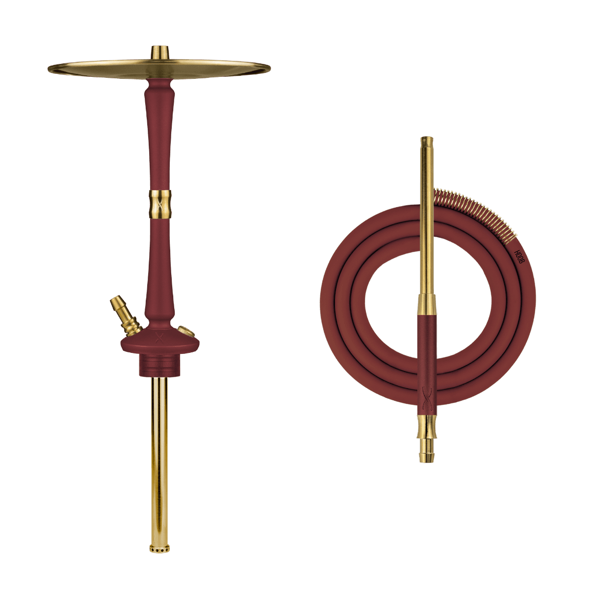 Hoob Go — Wine Red x Gold